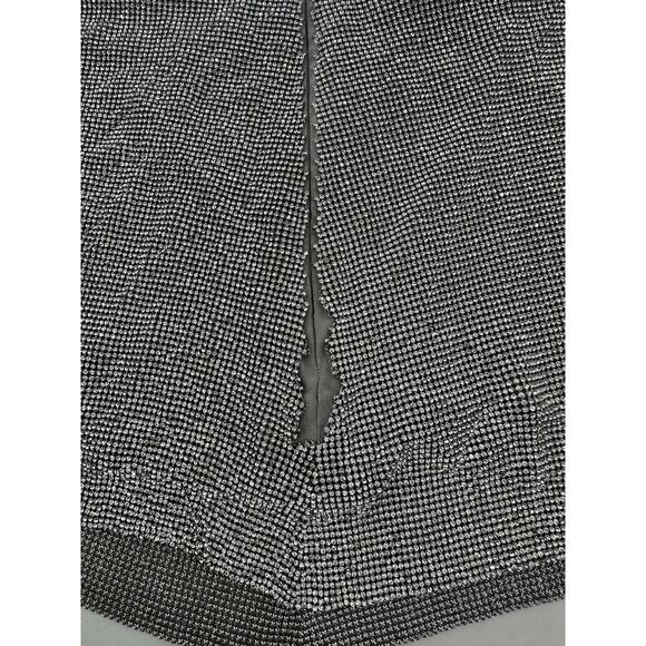 Kith Metallic Chainmail Set Skirt Sz XS Top Sz M Club Sexy Going Out Glam Event - Picture 11 of 16